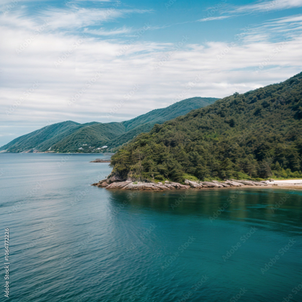 Obraz premium remote island