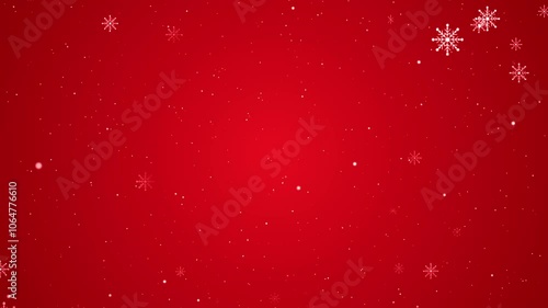 New Year Celebration Background Snowfall Effect