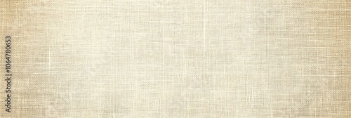 texture white linen on a plain white background, Natural linen fabric texture texture background. photo