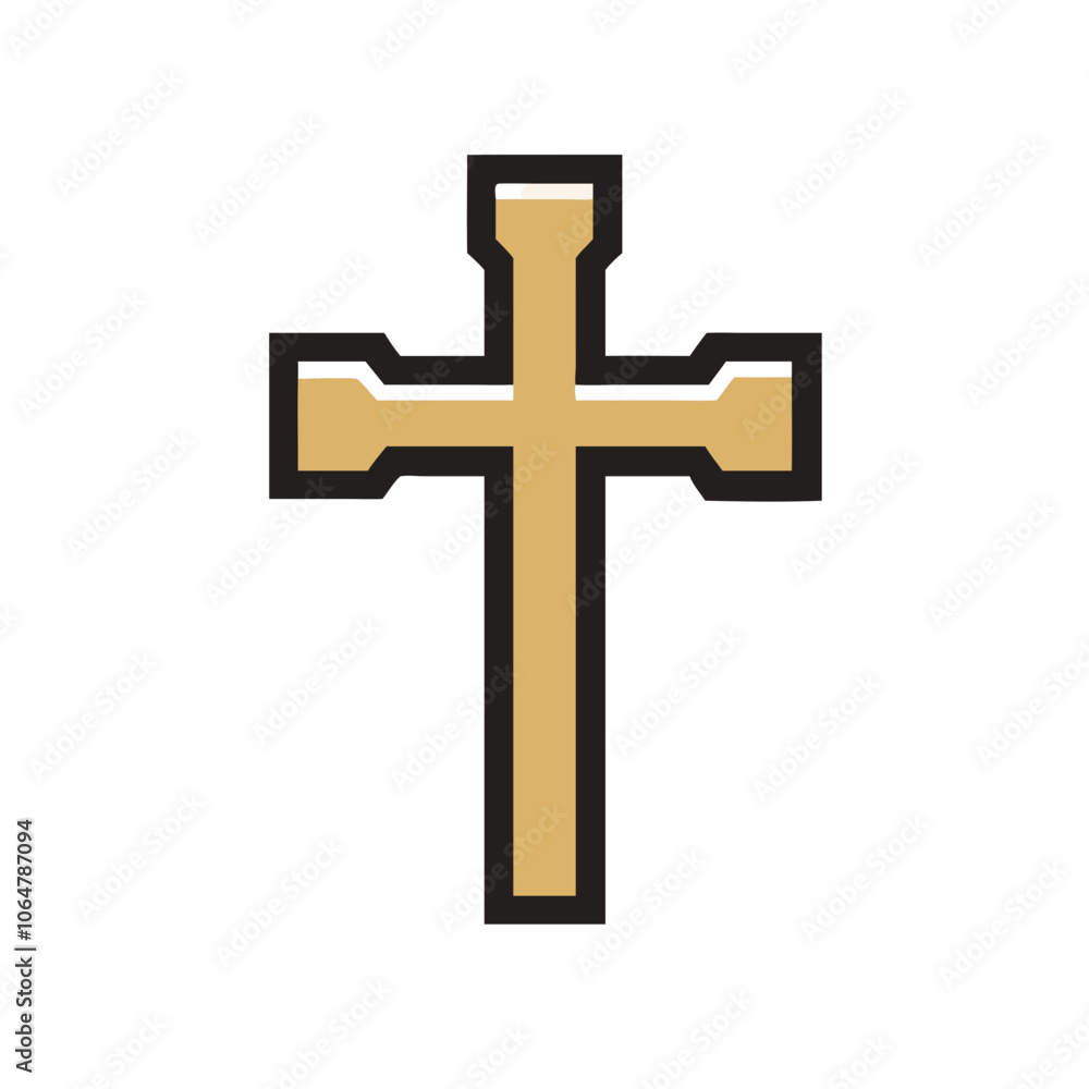 Christian Cross Icon Christian Cross Icon