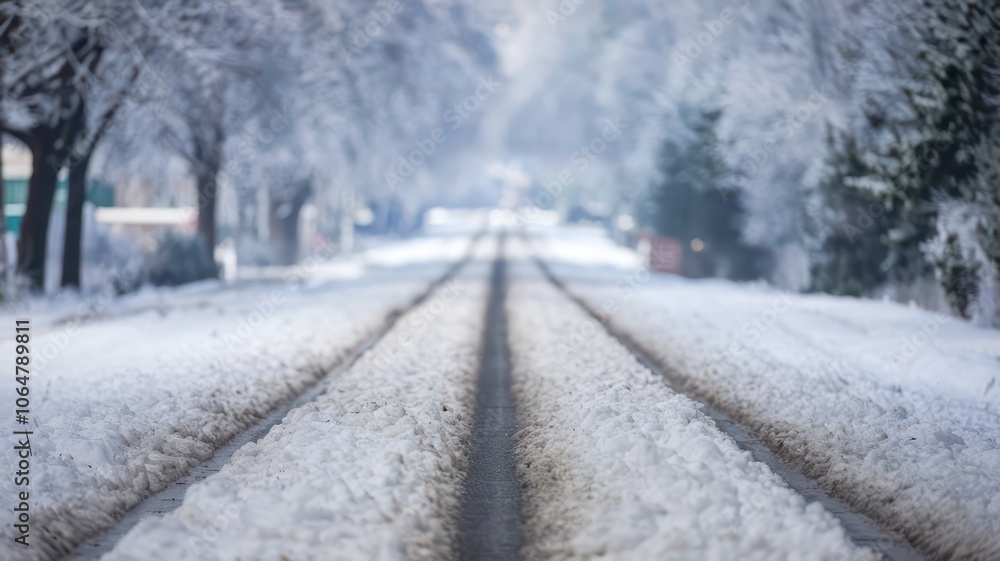 Snow fall on the road isolated background. Winter snowy flake snow falling on the road with trees. Snowflake winter season isolated road path way background Snow fall on the road isolated background. Winter snowy flake snow falling on the road with trees. Snowflake winter season isolated road path way background