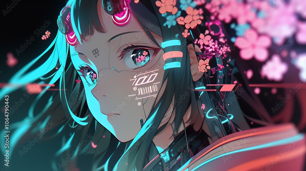 Obraz premium アニメスタイル japanese anime style