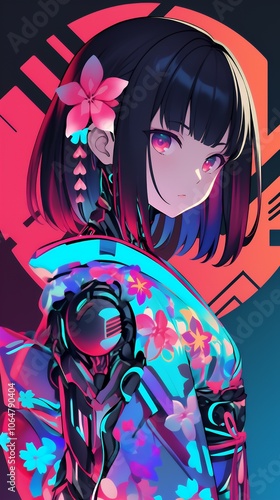 アニメスタイル 　japanese anime style