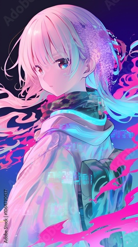 アニメスタイル 　japanese anime style