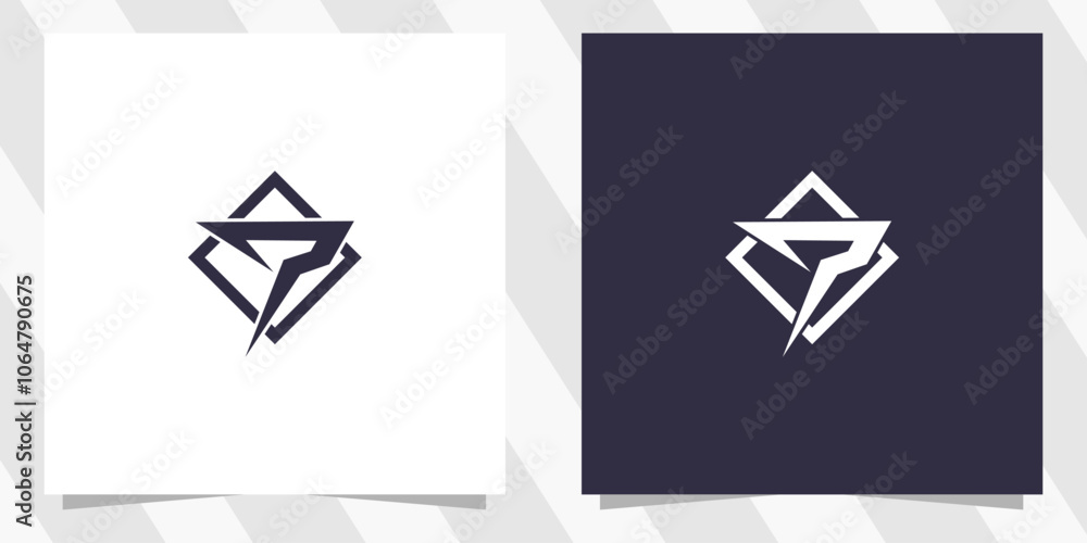 letter p logo design vector letter p logo design vector
