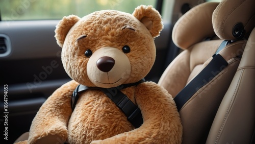 Child car seat. Road Safety