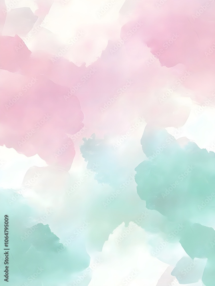 A simple gradient background in soft pastel shades like pink and mint, providing a gentle, calming effect. A simple gradient background in soft pastel shades like pink and mint, providing a gentle, calming effect.