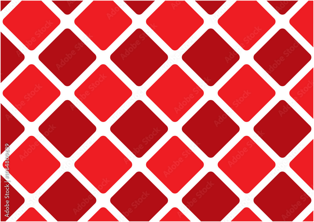 Naklejka premium カラフルなタイル模様の背景