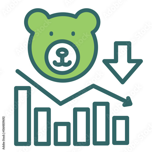 Bear Market Icon