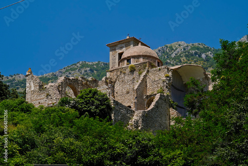 San Pietro Infine, borgo fantasma e Parco della Memoria Storica, Molise Italia photo