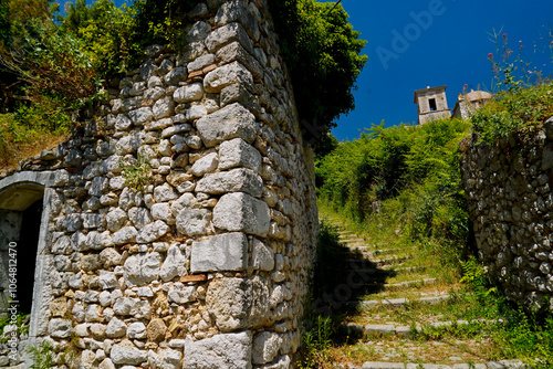 San Pietro Infine, borgo fantasma e Parco della Memoria Storica, Molise Italia photo