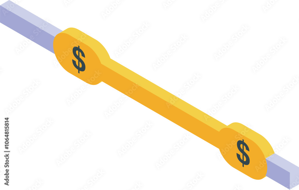Online money transferring with electronic payment system isometric icon represents fast and secure transactions Online money transferring with electronic payment system isometric icon represents fast and secure transactions