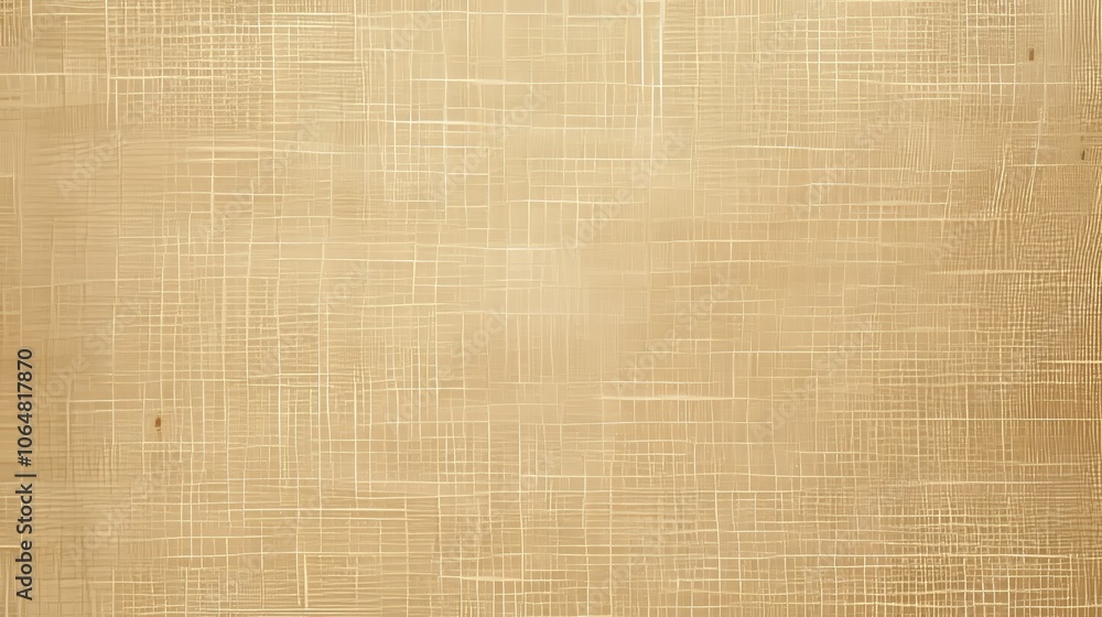 Fototapeta premium Close up of linen texture with a natural, woven pattern and soft, muted color tones