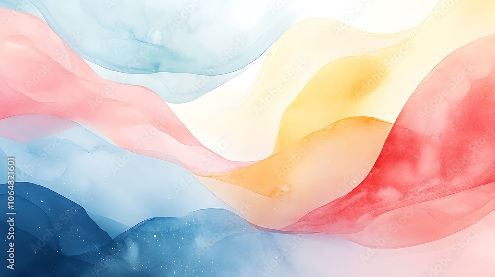 Fototapeta premium Explore the beauty of abstract waves in art