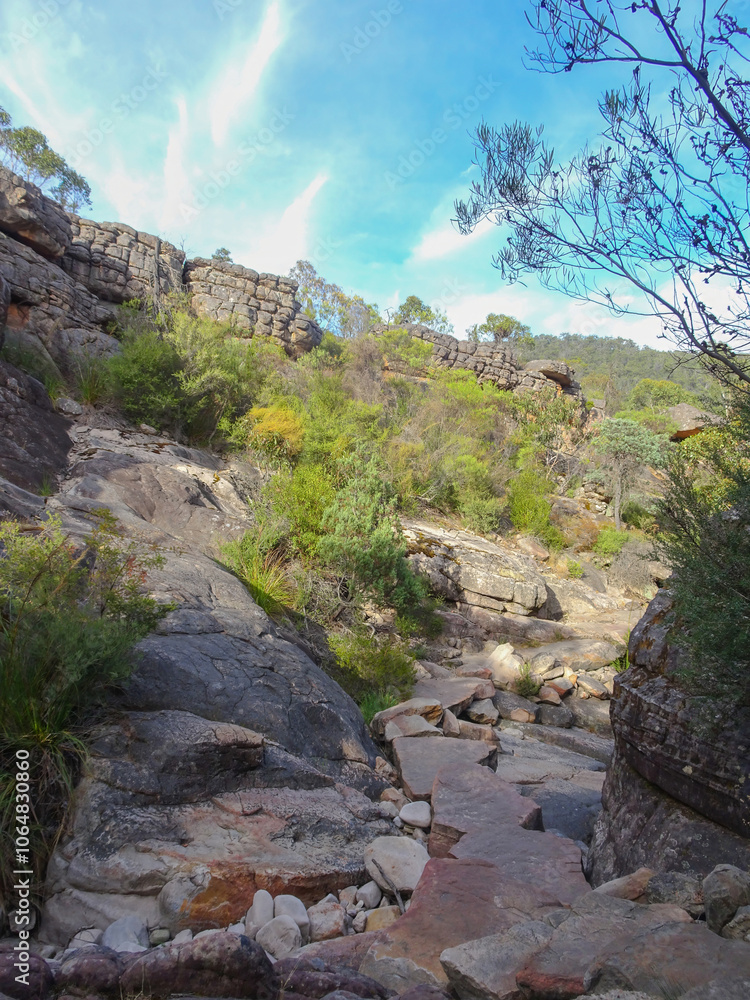 Obraz premium Landscape of the Grampians National Park, Australia