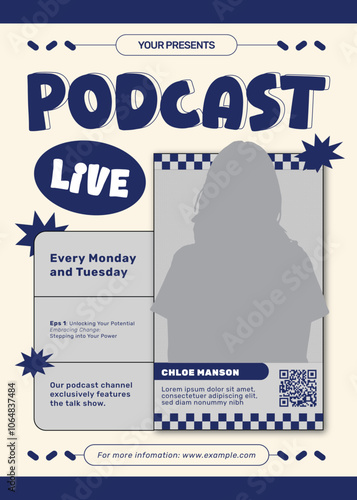 Podcast Live Flyer