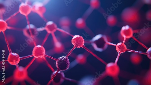 Glowing Molecular Journey An Abstract Pharmacokinetic Visualization Depicting the Distribution and Metabolism of a Drug Throughout the Body s Systems photo