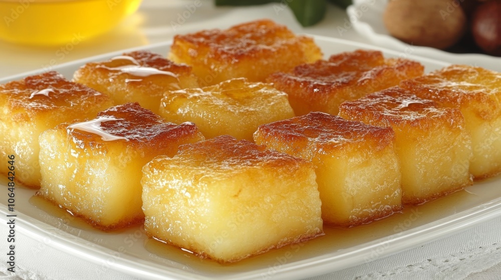 Sweet and Delicious Caramel Custard Dessert Squares Sweet and Delicious Caramel Custard Dessert Squares