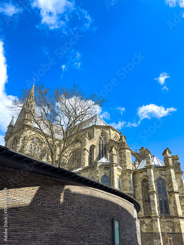 Traditional Cathedral in Valenciennes, France