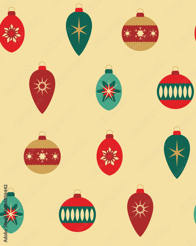 Seamless Christmas Pattern Tile, tileable pattern print Seamless Christmas Pattern Tile, tileable pattern print