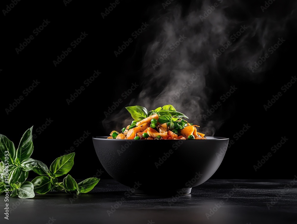 Icelandic fish stew plokkfiskur in a simple ceramic bowl, captured in a minimalistic Scandinavian kitchen setting Icelandic fish stew plokkfiskur in a simple ceramic bowl, captured in a minimalistic Scandinavian kitchen setting
