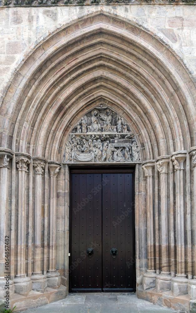 entrance to the old church entrance to the old church