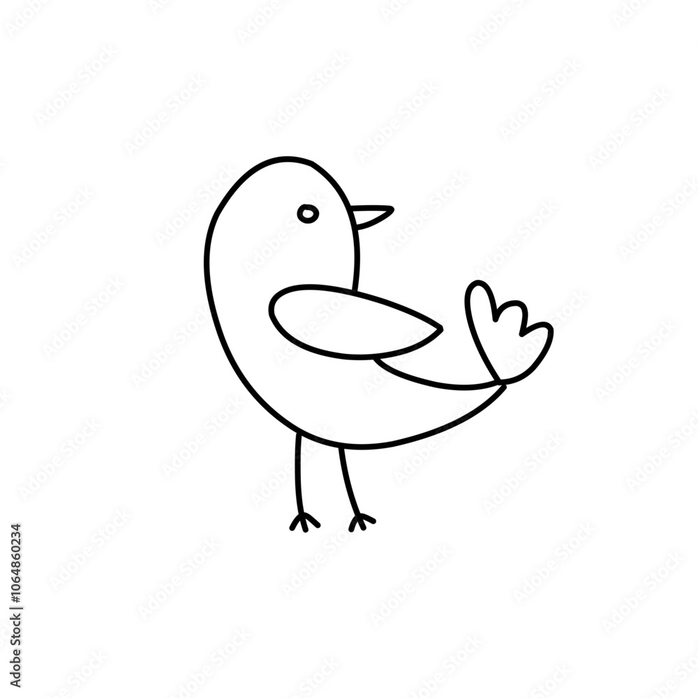 Bird doodle Bird doodle