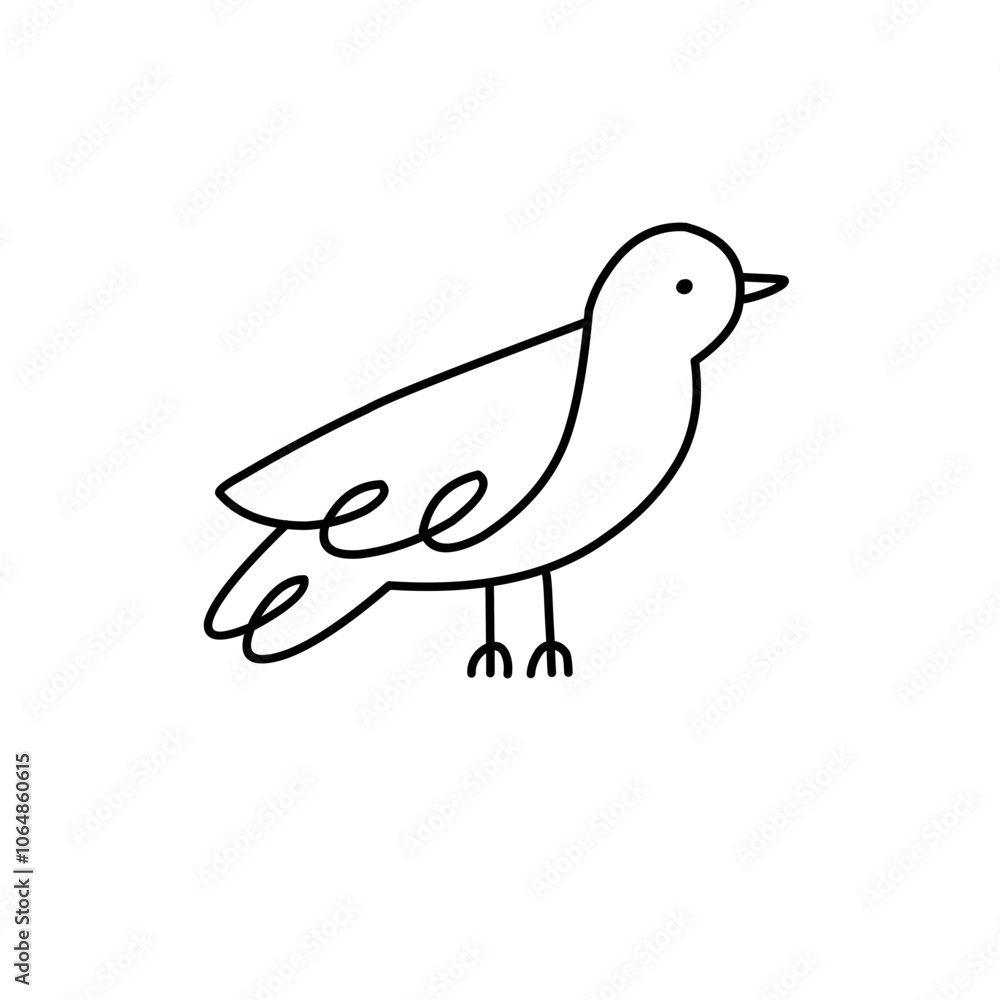 Bird doodle Bird doodle
