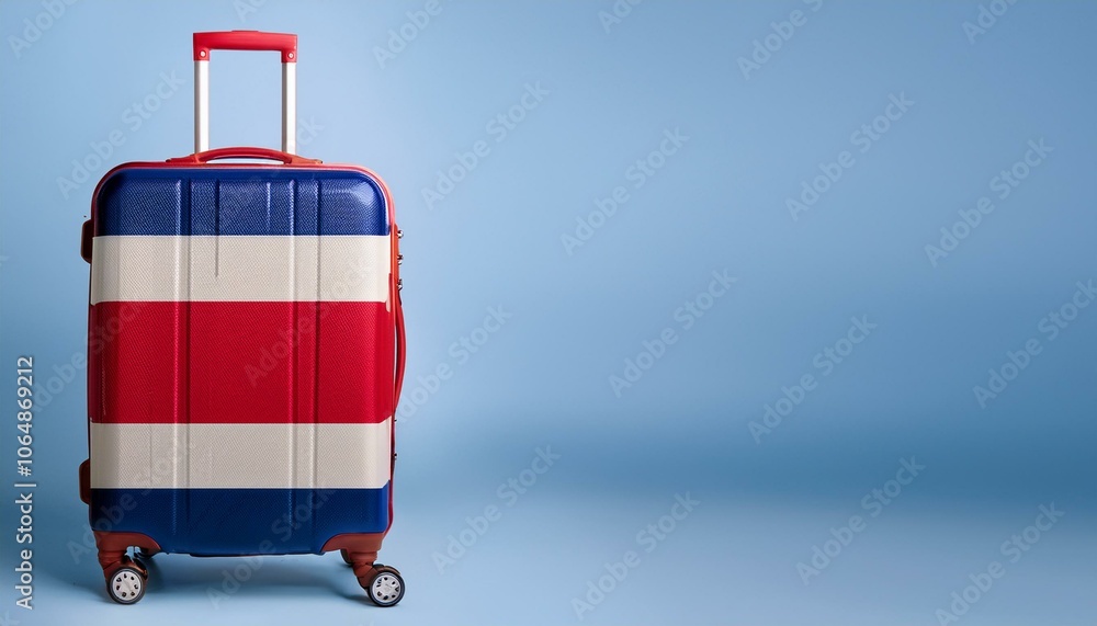コスタリカの国旗のスーツケース。(Costa Rica flag on a stylish suitcase and copy space.)
コスタリカの国旗のスーツケース。(Costa Rica flag on a stylish suitcase and copy space.)