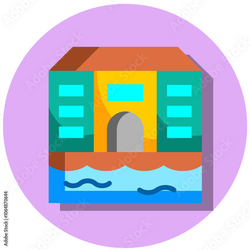 Urban Canals Icon