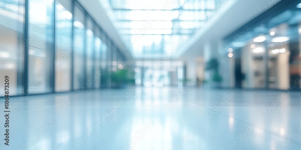 Fototapeta premium Blurred Office Background for Creative Use