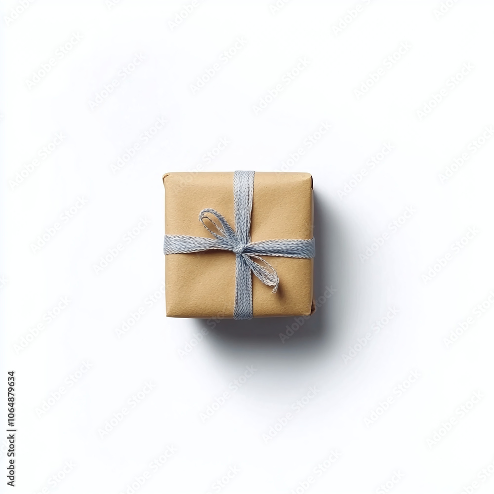 Gift box with bow and ribbon Gift box with bow and ribbon