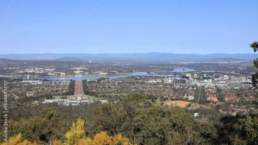 CBD to Lake Burley Griffin Australian Federal Parliament government buildings 4k.
CBD to Lake Burley Griffin Australian Federal Parliament government buildings 4k.