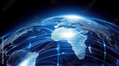 Telecommunications companies providing high-speed connectivity for global communication.