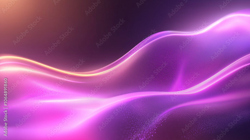 Fototapeta premium abstract purple background with waves