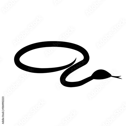 Snake silhouette