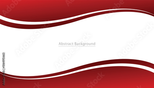 Abstract smooth wave vector background. red business wave background. futuristic waving. red wave modern design concept. water wave vector illustration
