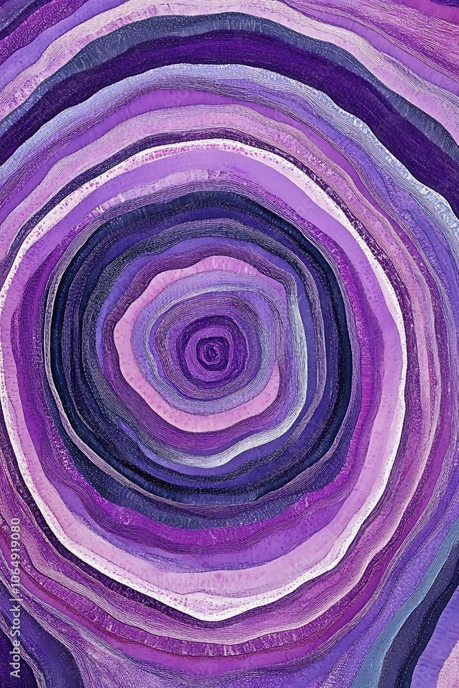 Fototapeta Circular Abstract Background in Gentle Pink and Purple Tones with a Dreamy Atmosphere