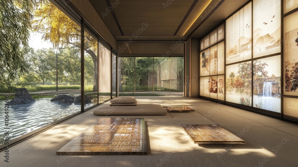 Fototapeta premium interior of a house