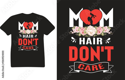 Mom T shirt Design vectore