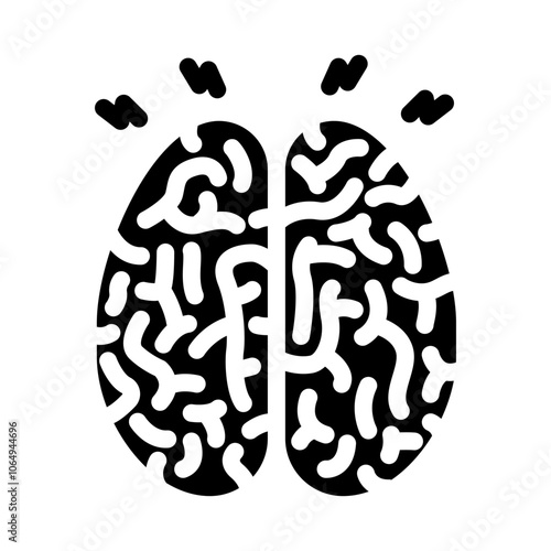 concussions household injury accident glyph icon vector. concussions household injury accident sign. isolated symbol illustration