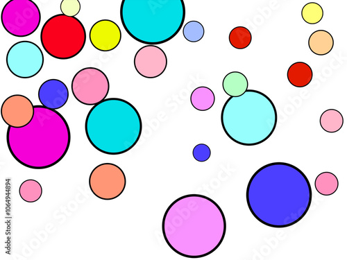 background with circles