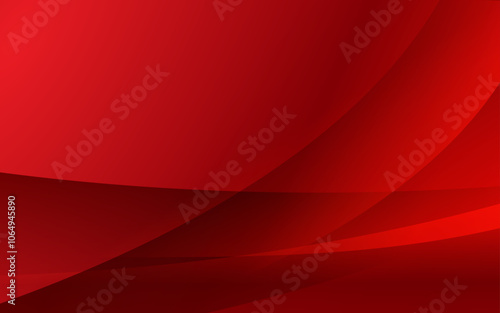 Abstract red wave background with elegant sea wave design. Vector illustration
