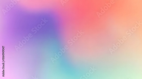 Colorful blurred background with pastel gradient hues in light pink. Soft, smooth, and high-resolution design with gentle edges, capturing a serene and abstract aesthetic