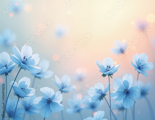 Blooming Flowers in Vibrant Colors, Capturing the Beauty and Elegance of Nature