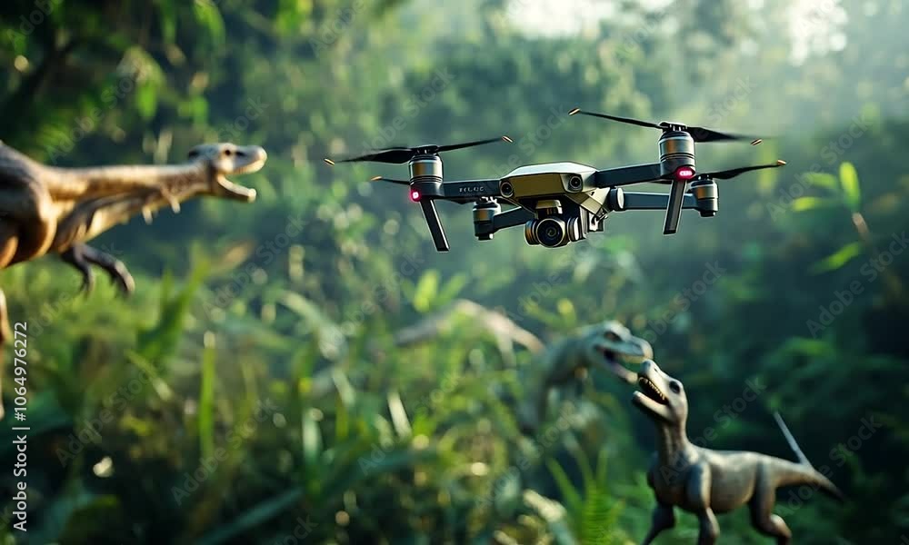 drone of deer in the forest drone of deer in the forest