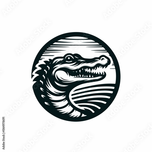 alligator logo illustration