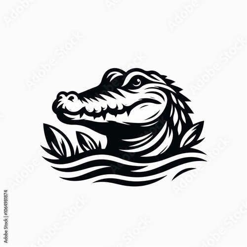 alligator logo illustration