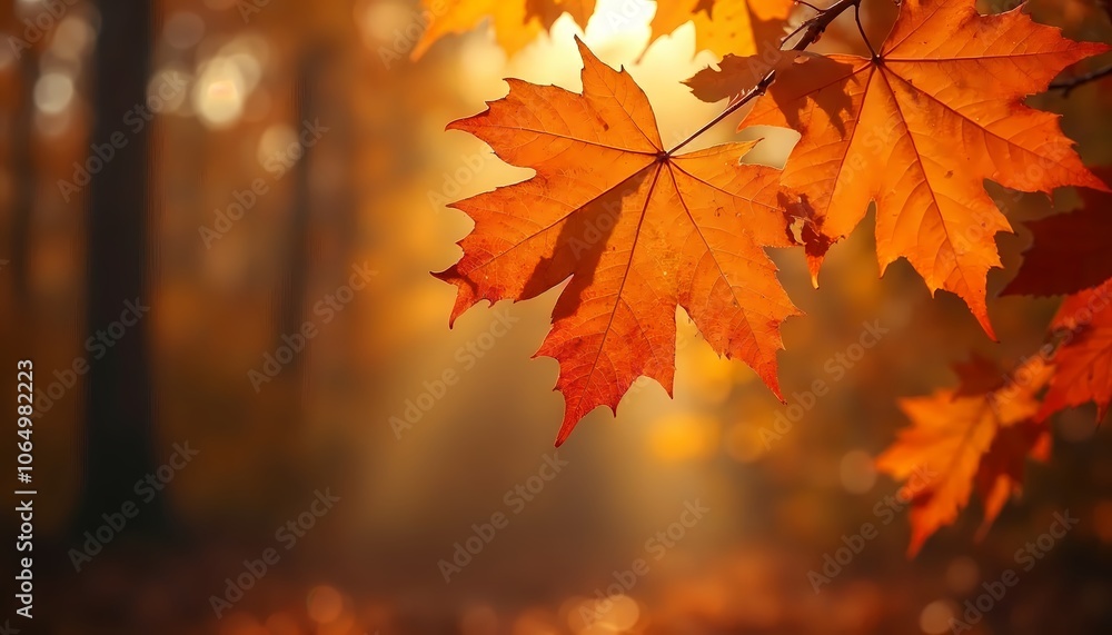 autumn maple leaves background with copy space autumn maple leaves background with copy space