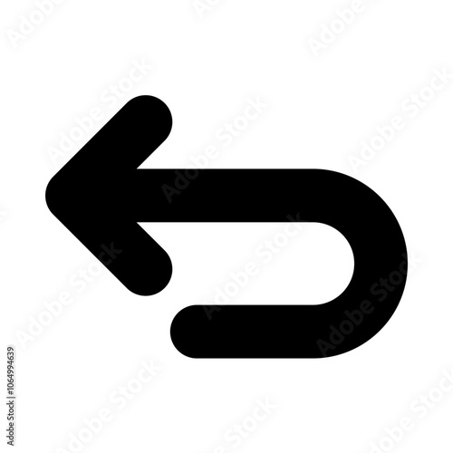 Return Arrow glyph icon